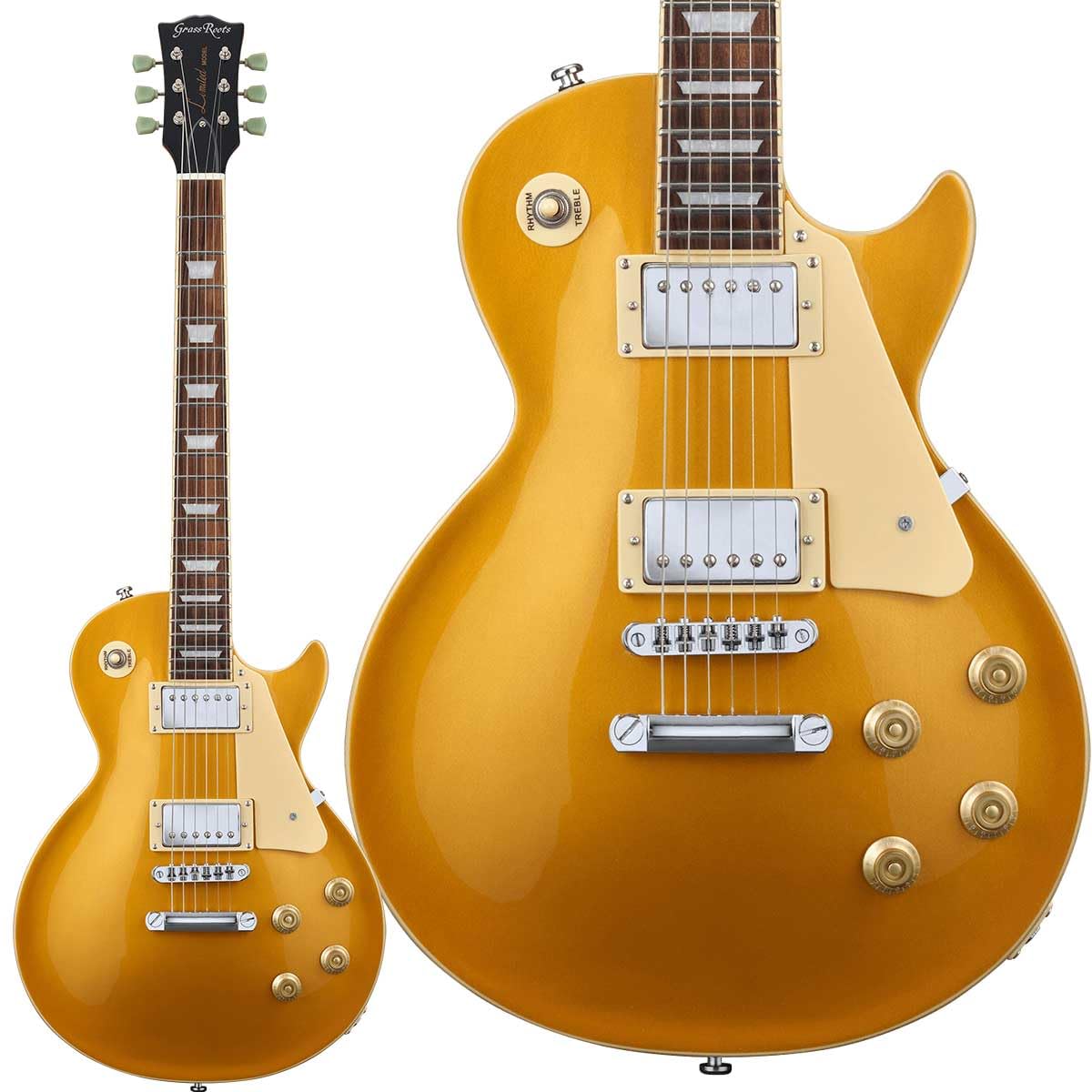 Amazon.co.jp: GrassRoots G-LP-60S GO エレキギター グラスルーツ